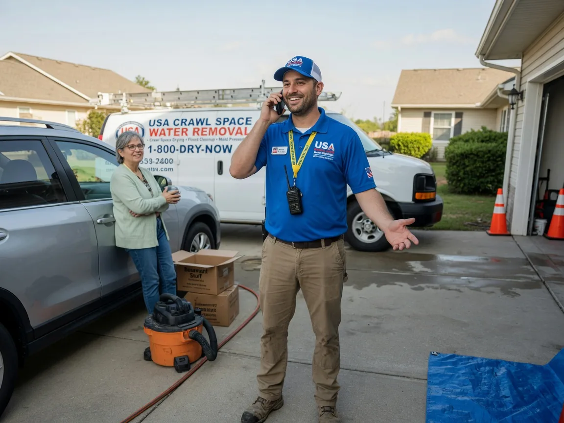 Crawl Space Water Removal Garland, NC FAQs